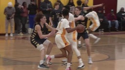 Fifteen year old varsity guard Mikey Chiara for Xaverian Clippers