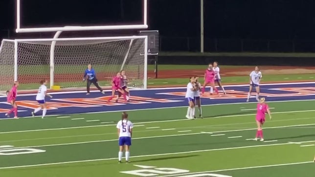 Final goal of the season, free kick by Reese Smith #2 against Sweetwater.