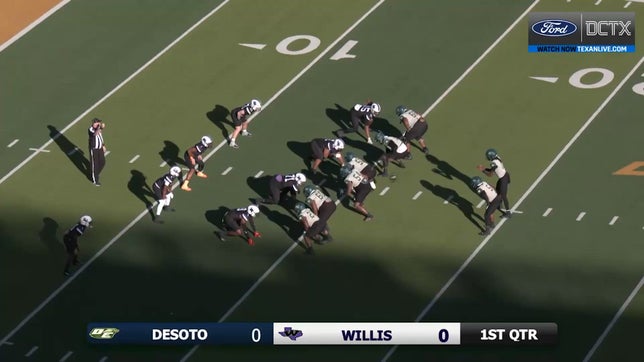 DeSoto's Sarod Baker rushed for 381 yards and 7 TDs in a playoff win over Willis