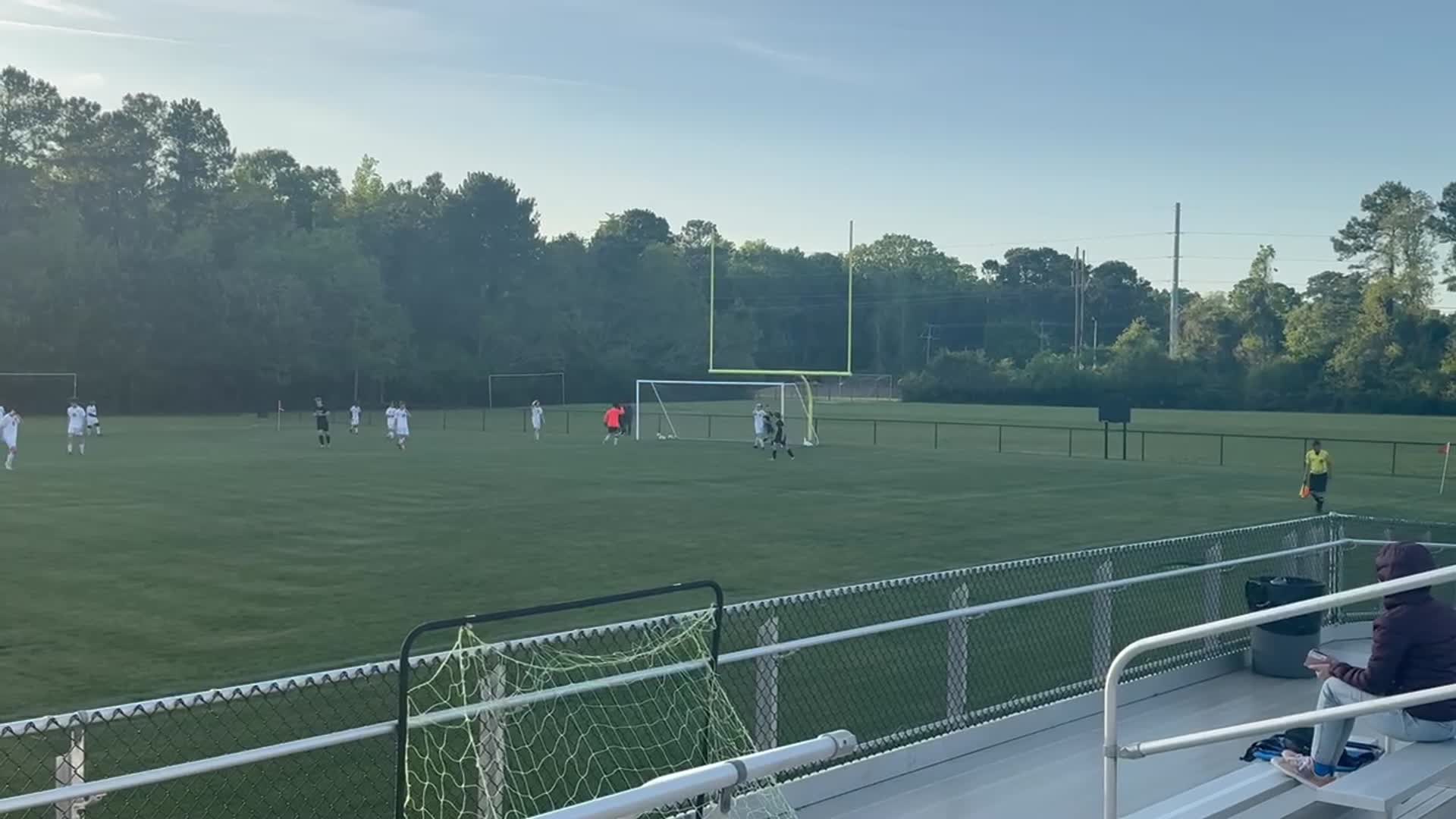 Benji Dixon cross; Ben Kaplanis header vs PSA