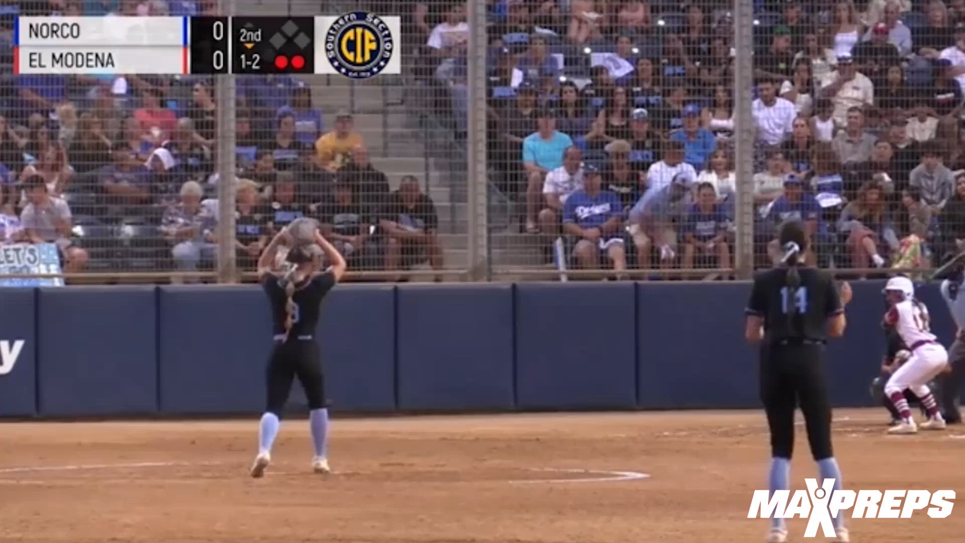 Norco Girls Varsity Softball team wins the D1 Southern Section Championship