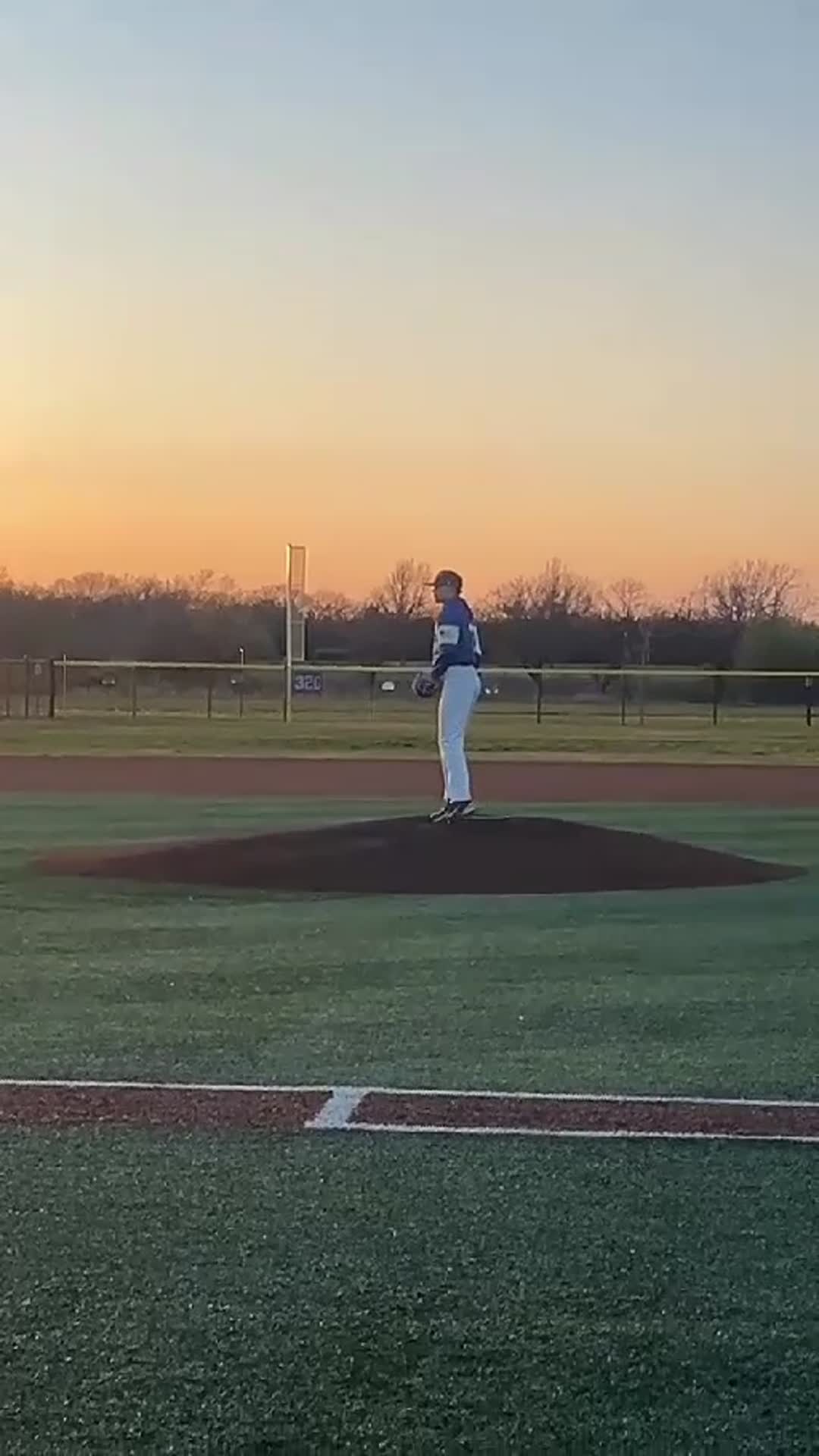 end the inning on a k against Chanute JV