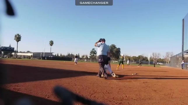 Home run vs. Foothill Gold 18G Stinson/Watson