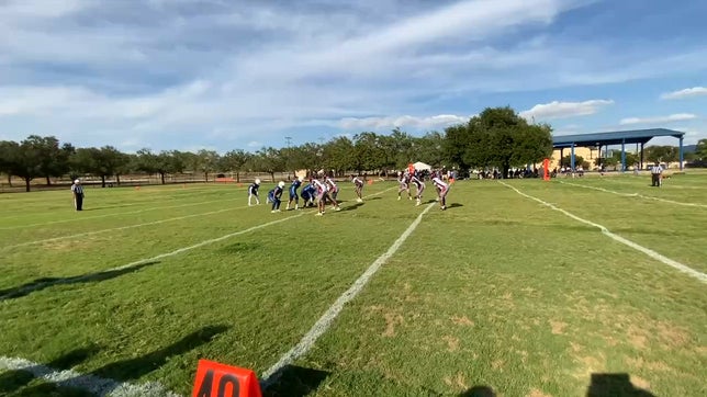 First tackle football game in TXEA school history