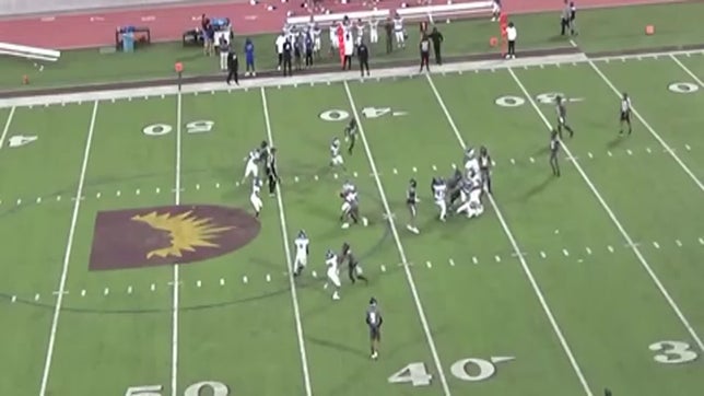 65 yard touchdown by Corde Fields Junior in High-school