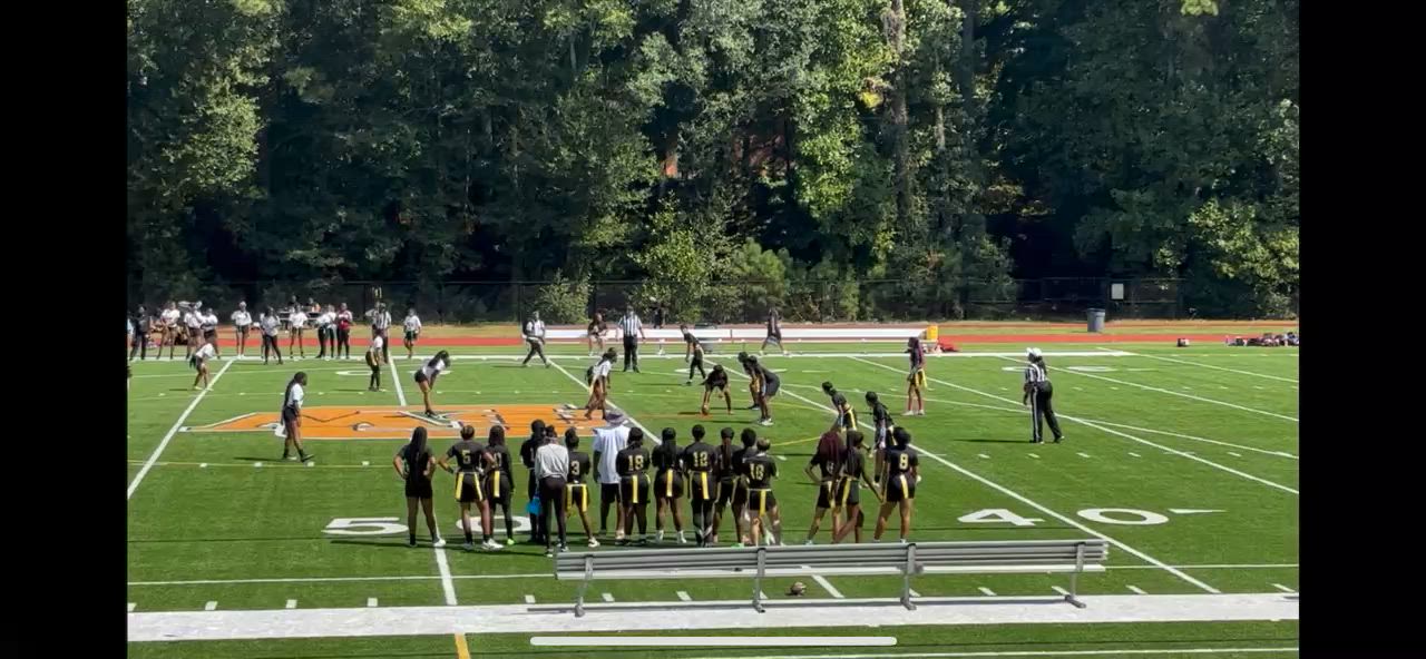 QB Zuri to Kil right in stride for a 25 yard completion on MLK