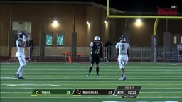 Daniel Martinez #3, Varsity Football, Southwest Legacy vs Winn
