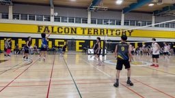 5/5/2025 Varsity Boys Volleyball - Oak Grove @ Hill (Oak Grove wins 3-1)