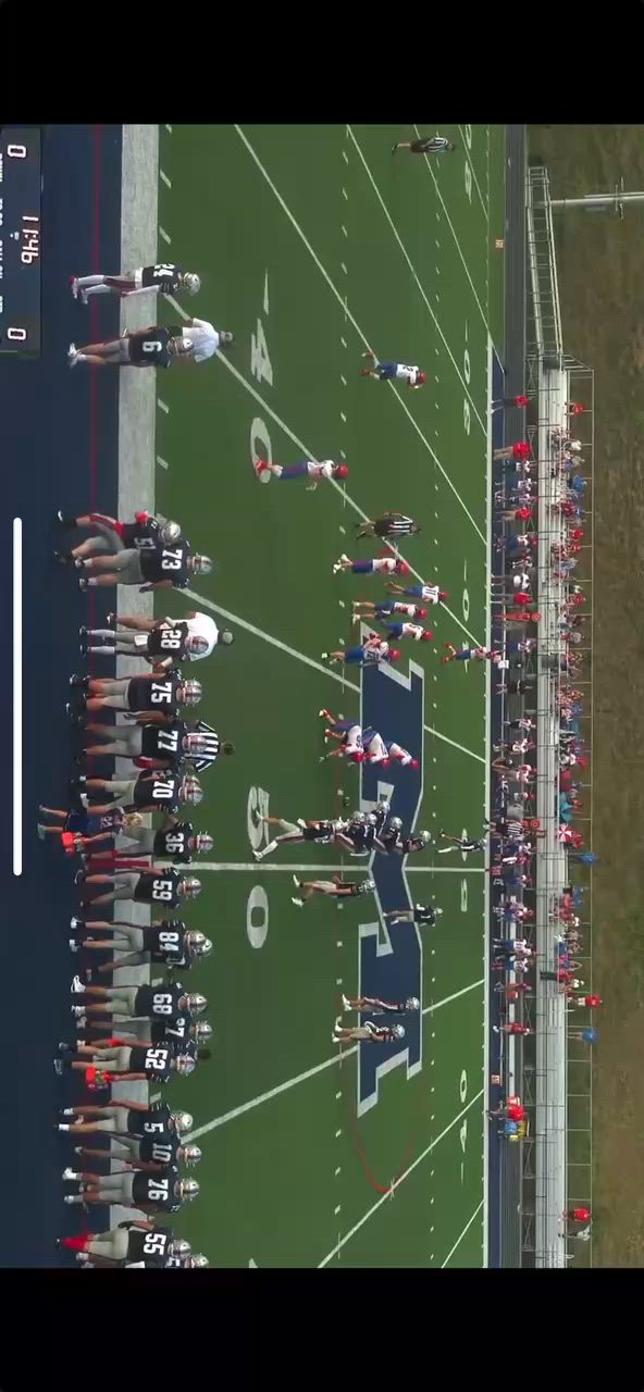 Vs fort Frye 41 yard reception