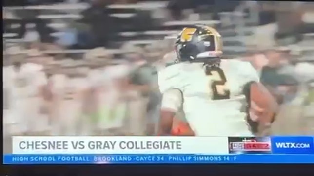 Strip of the opening kickoff of first round of playoffs in 2023