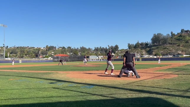 Jose Ortega with a triple