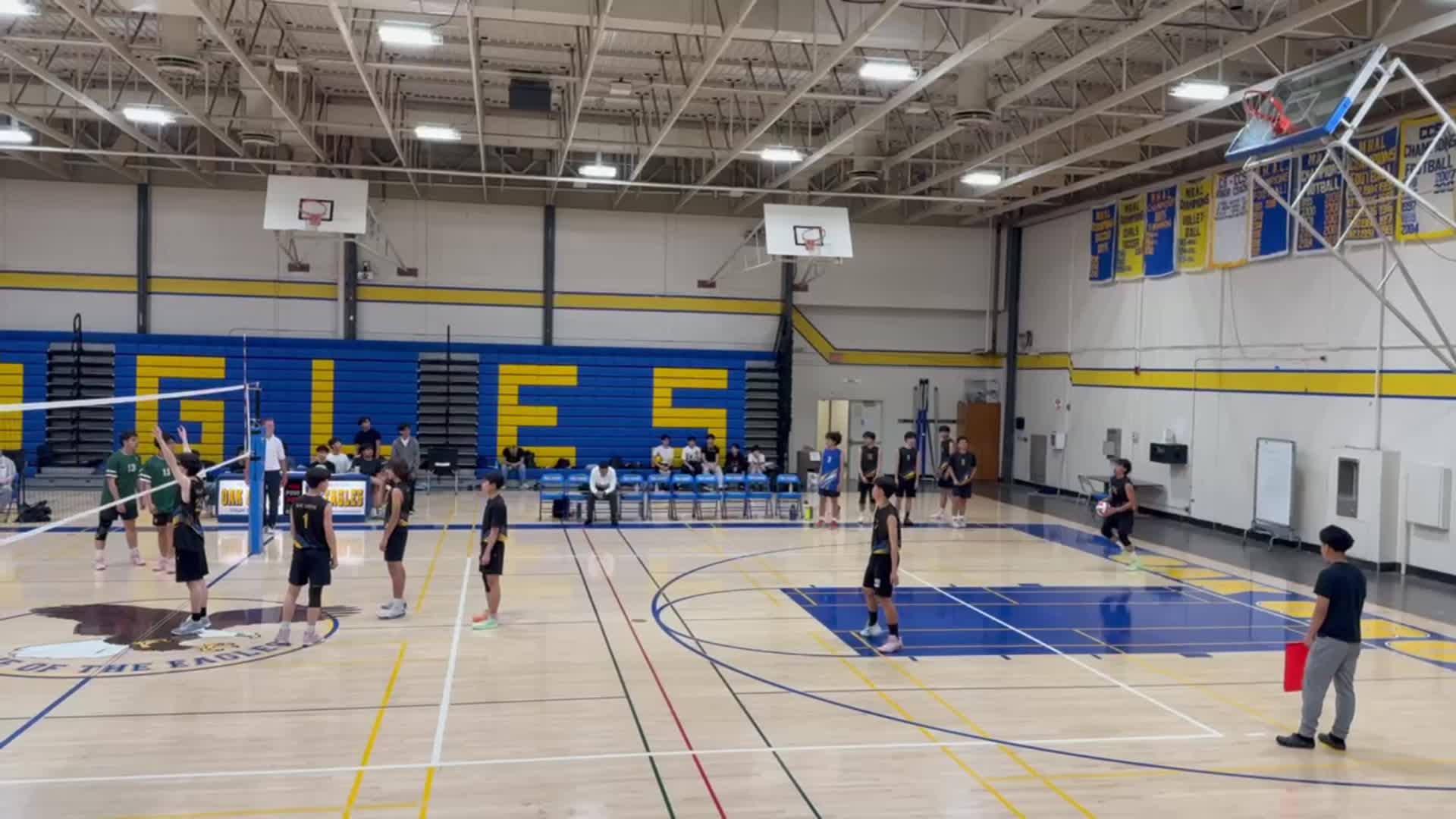 4/8/2025 Varsity Boys Volleyball - Yerba Buena @ Oak Grove (Oak Grove wins 3-0)