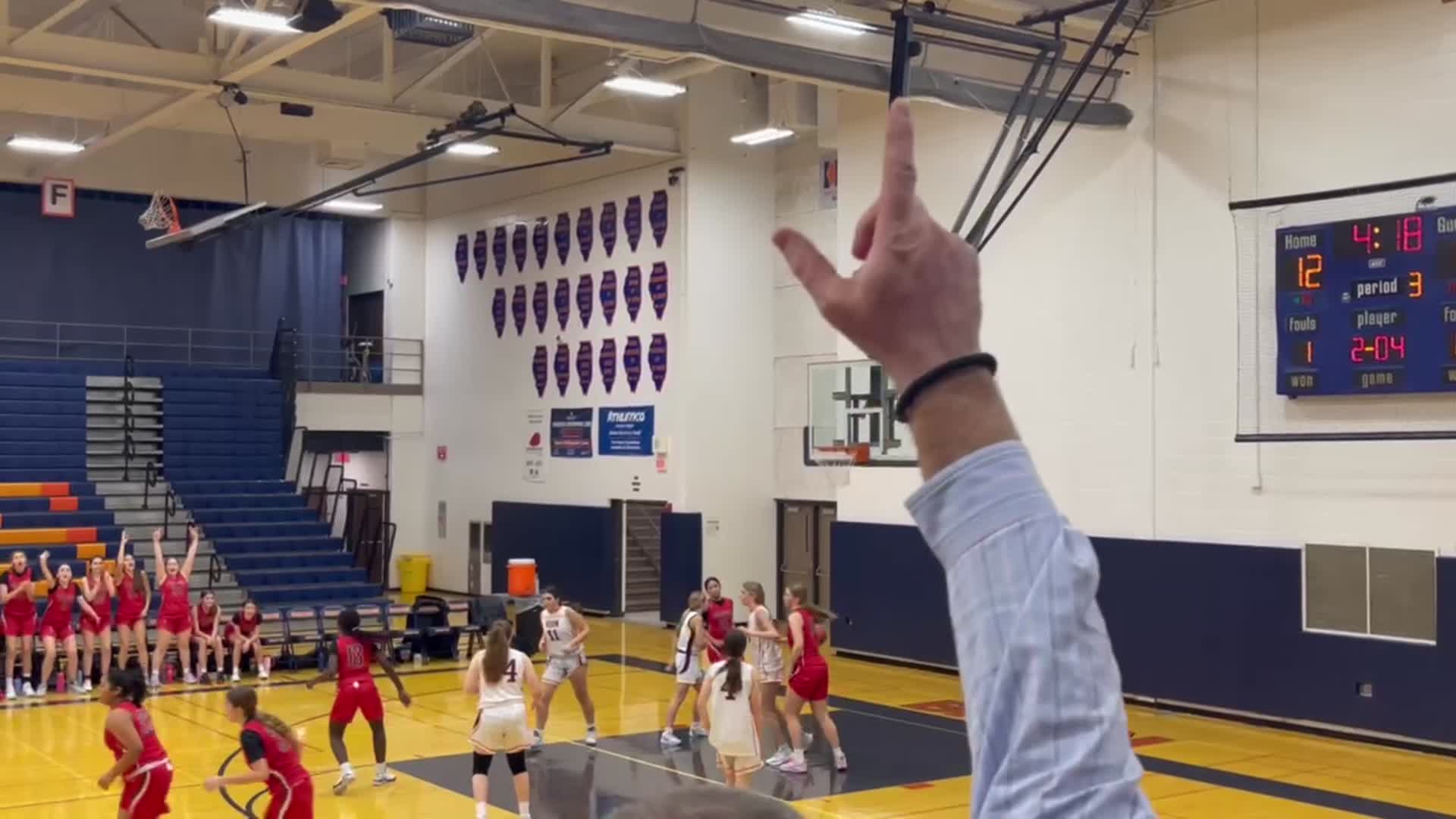 12/5/23 Girls JV Basketball Game