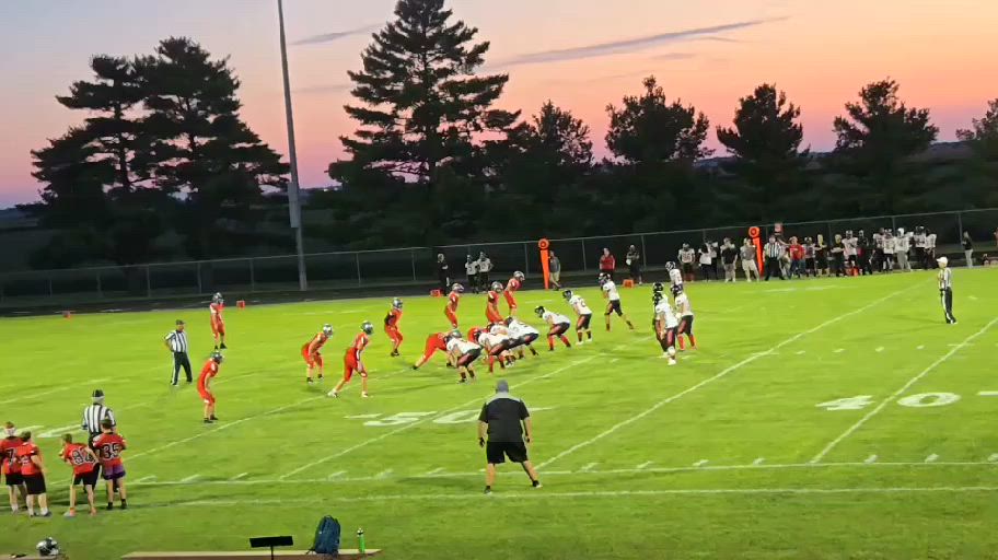 46 yrd TD run