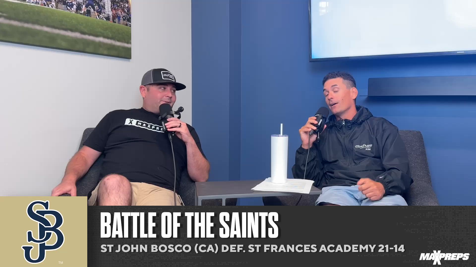 MaxPreps Podcast Ep 4: St John Bosco tops St Frances Academy 21-14
