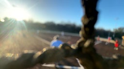 Lenoir City vs Catholic pitcher gets batter out