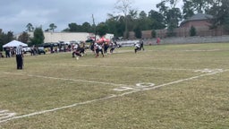 #8 Fin Cruz tackles the QB for a loss