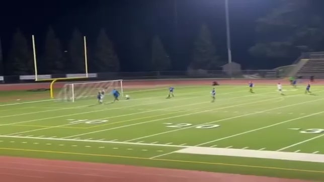 Sirena Heras with the precision pass and Zulema Solis with the flying header to finish it.