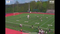 Sheads Scores His 1st of 3 Goals Against Mechanicsburg