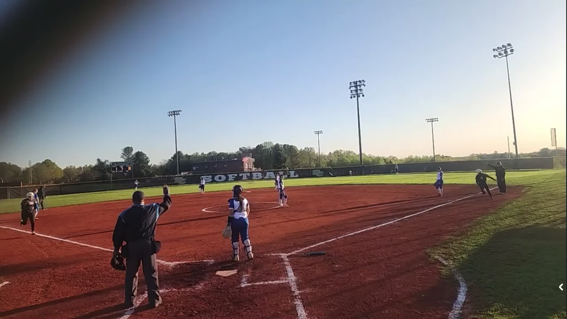 Freshman, Jaycee Dalton's eighth home run of the season!