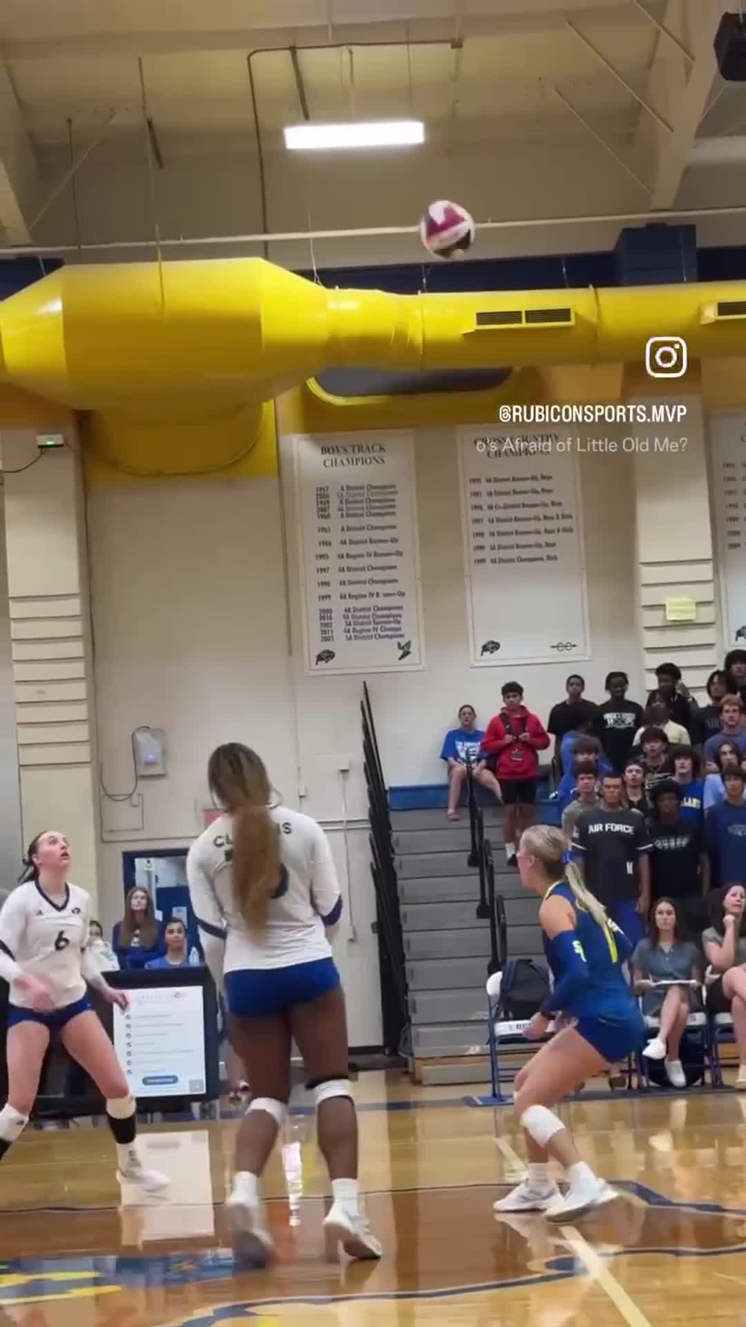 Rebecca Jubela, junior, class of 2026 going for a kill!