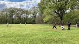 Pop fly bunt to catcher