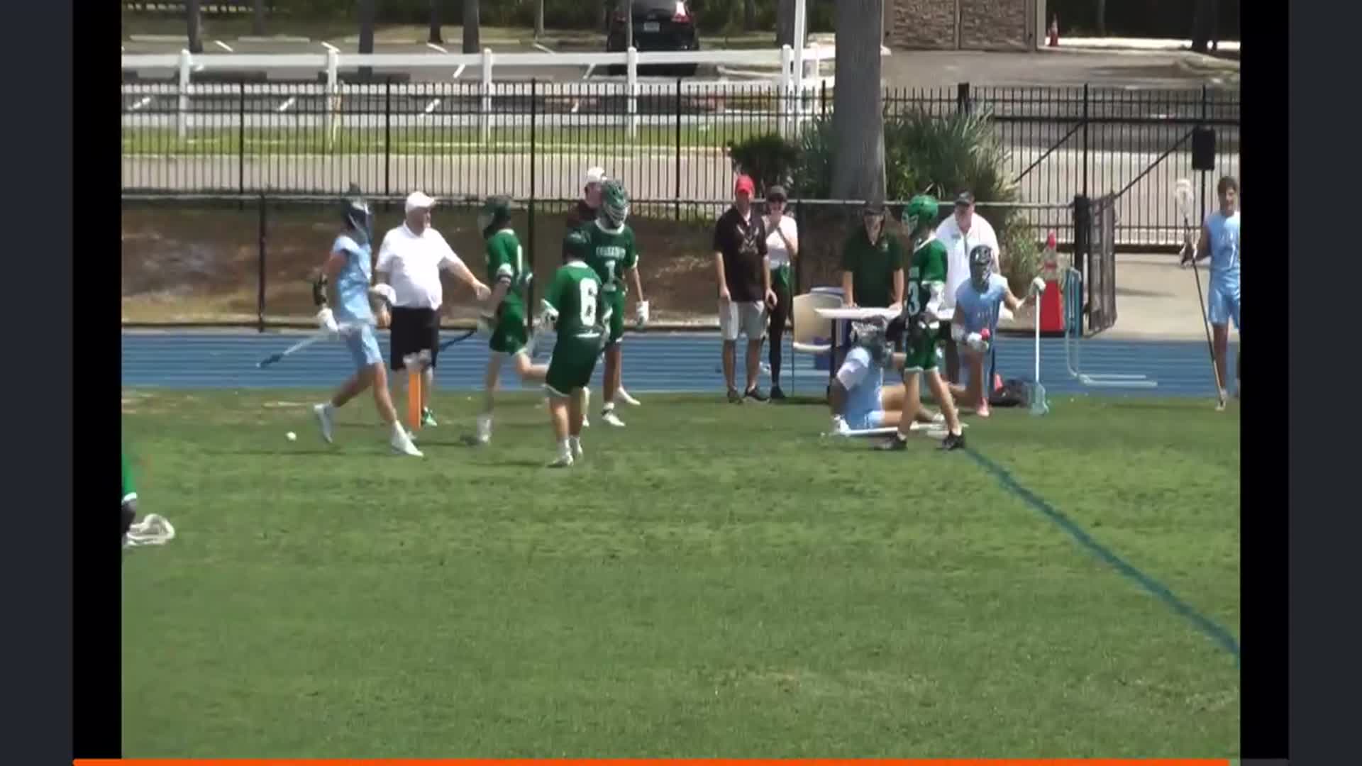 Goalies don't score on my watch!