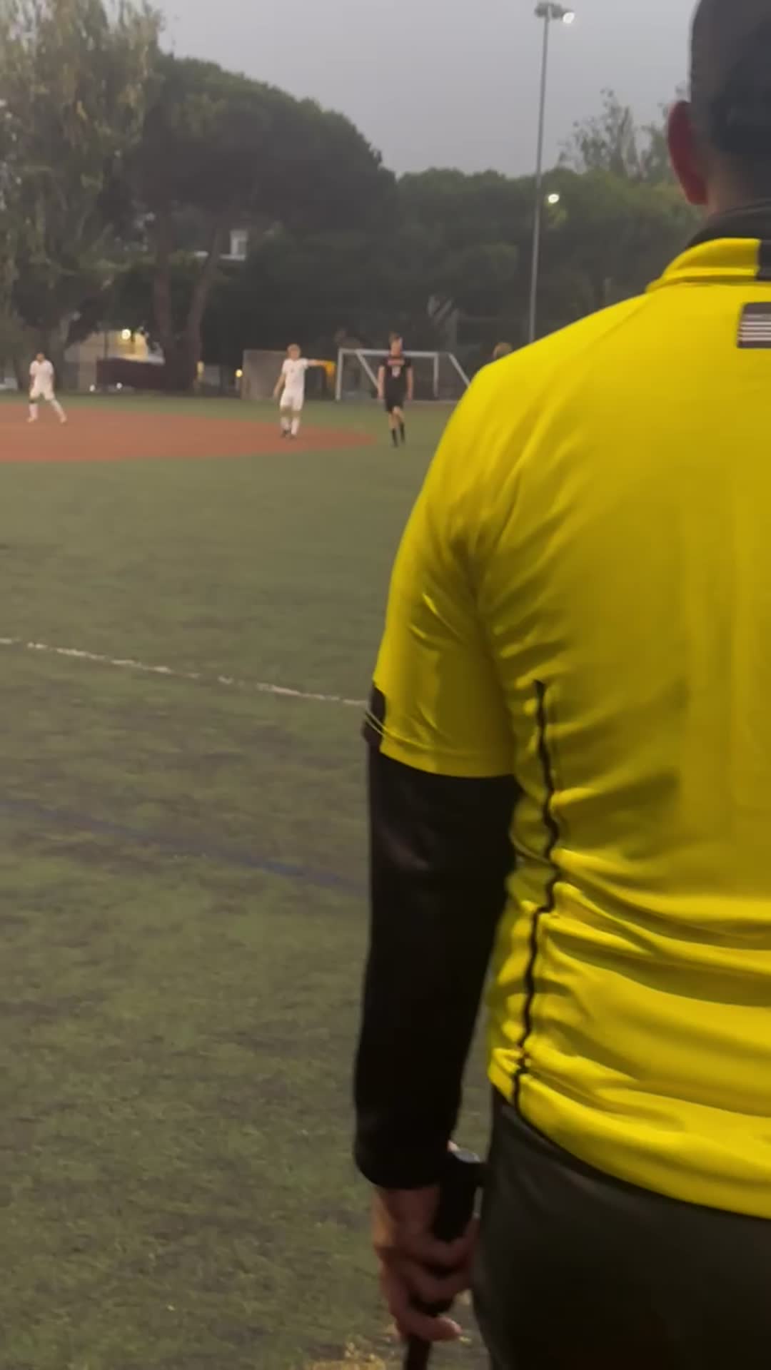 This goal as seen in the footage didn't have the build up for a goal but turned into great communication from Brandon in midfield to feed the forward Calvin!