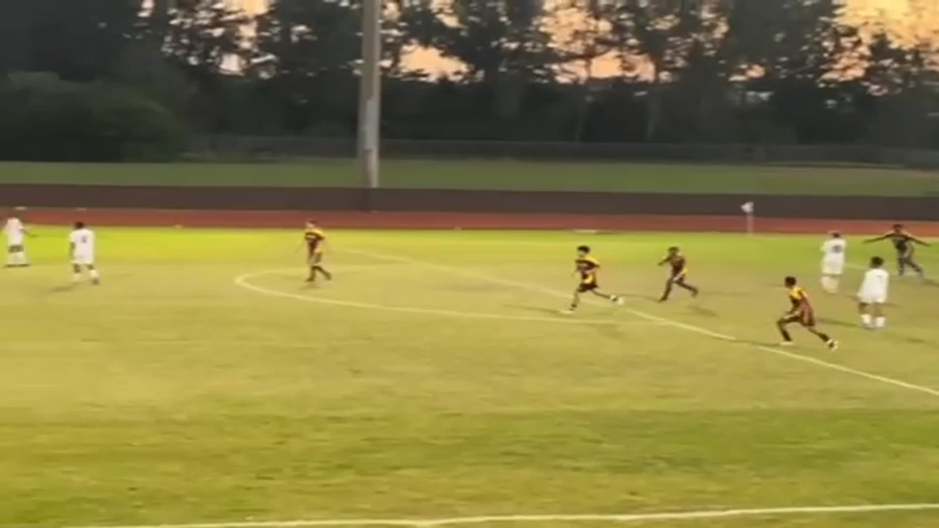 Goal number 2 for Hallandale