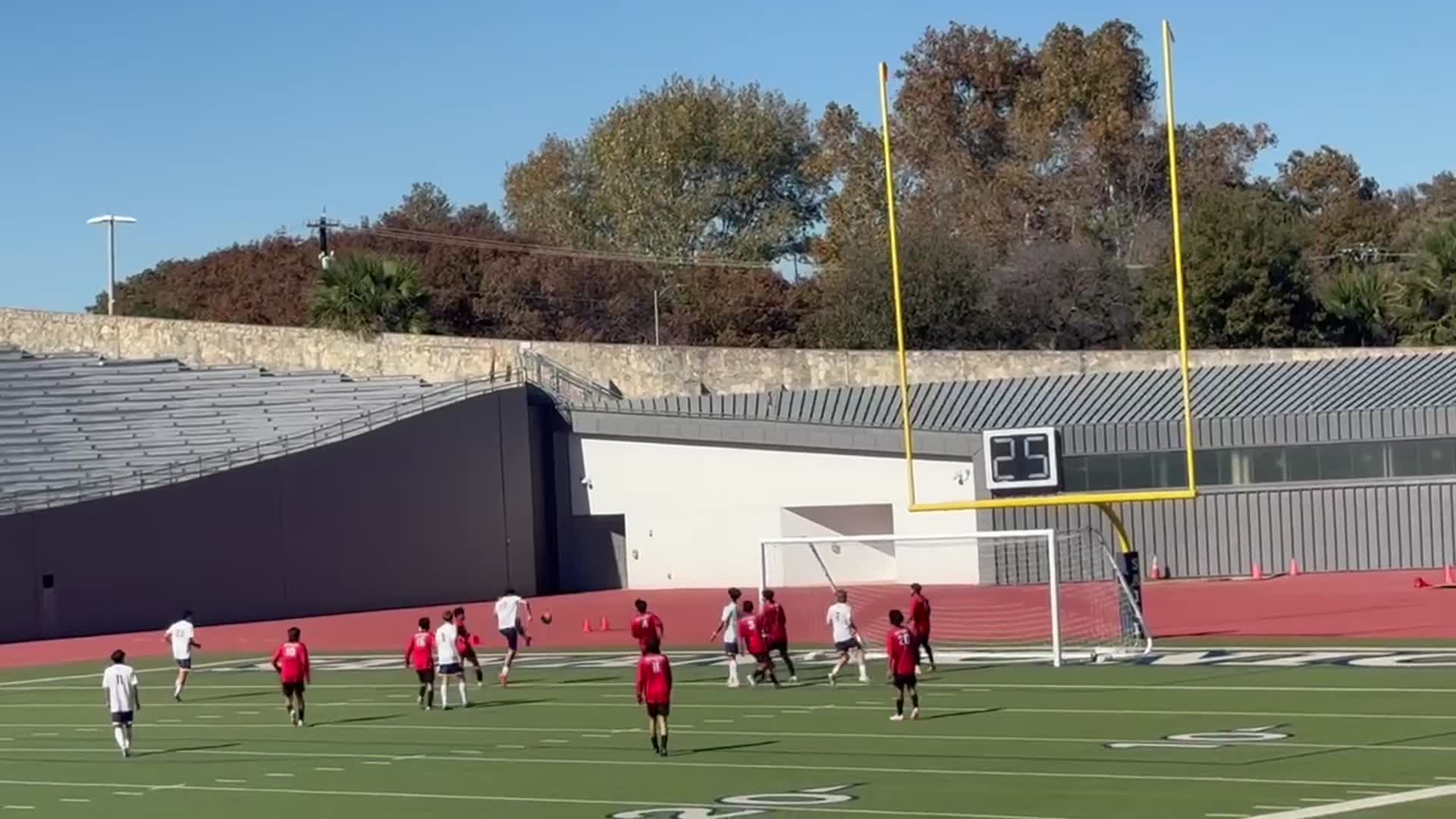 Corner Kick Goal for Nolan Masker!
