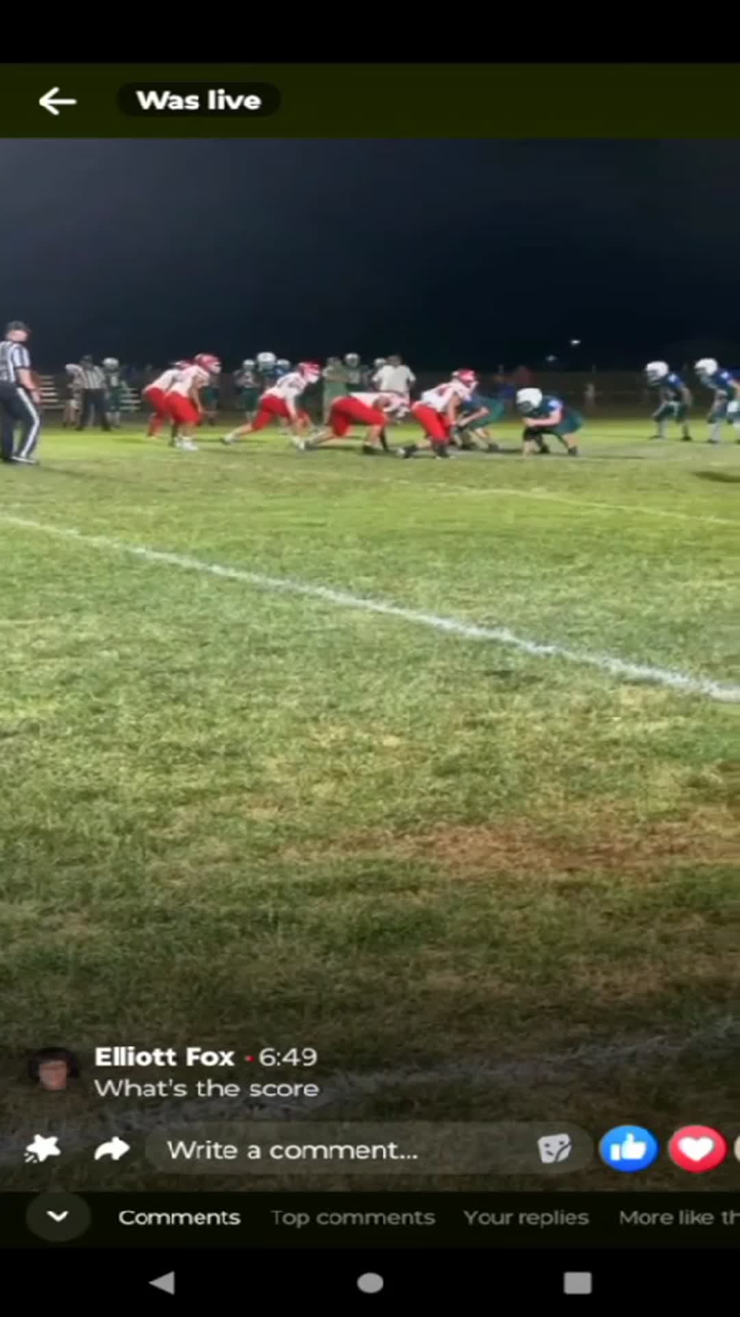 9-29-23 vs Central Christian