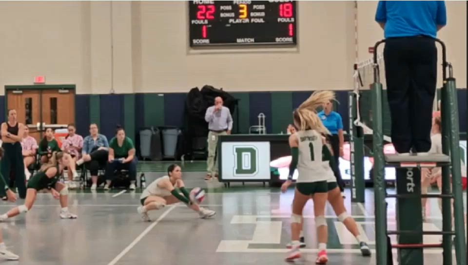 Chloe McKinnon #11 Defense vs Bridgewater-Raynham