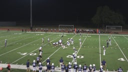 Monster hit by Sr. LB Dillon Horne