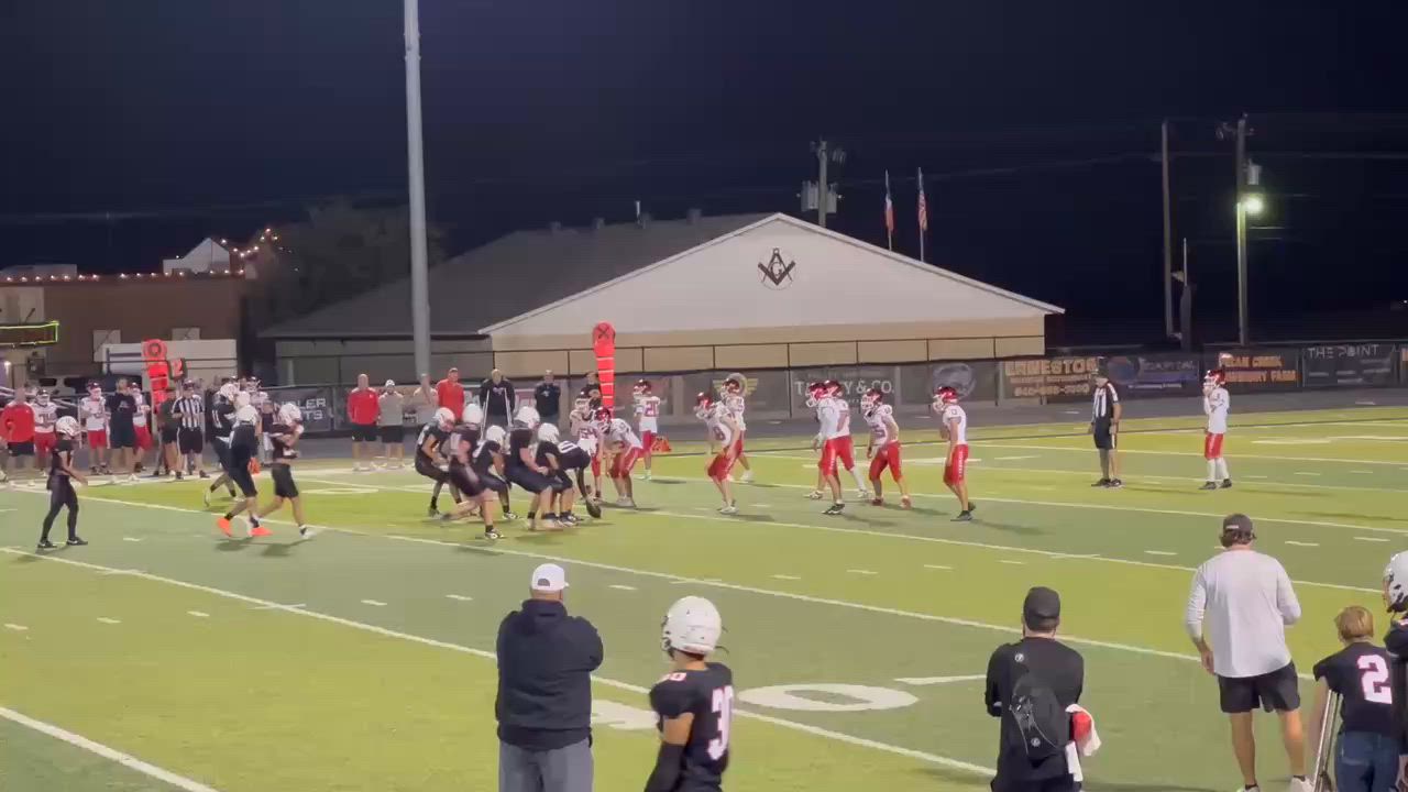 35 yd td Daniel to Johnson vs Pottsboro
