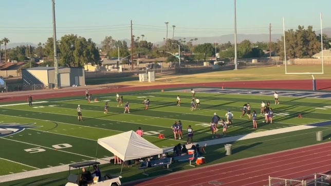 Amara Martin interception return for touchdown vs Dobson