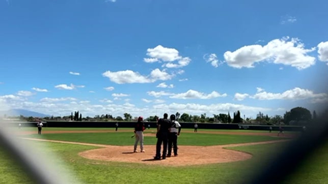 Ground ball base hit to right field