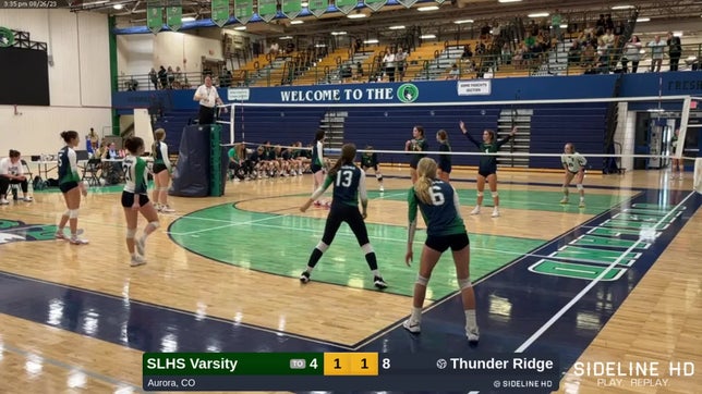 Overland HS tournament championship match against Thunder Ridge