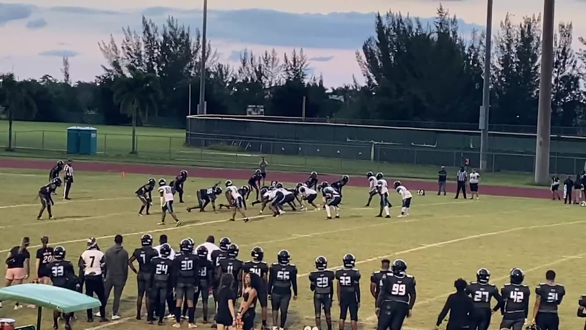Kenley Israel Sack Vs. Coral Glades