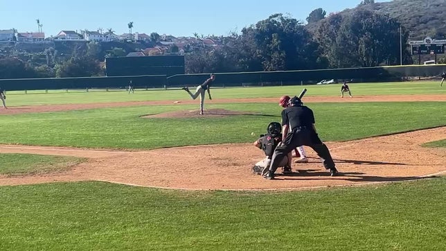Breaks up no-hitter vs Brody Martin