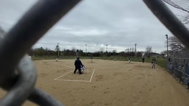 Over the Fence homerun to CF