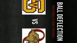 Oaks Christian ball deflection