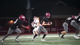 London Howell (QB) to Colton Patterson around end.