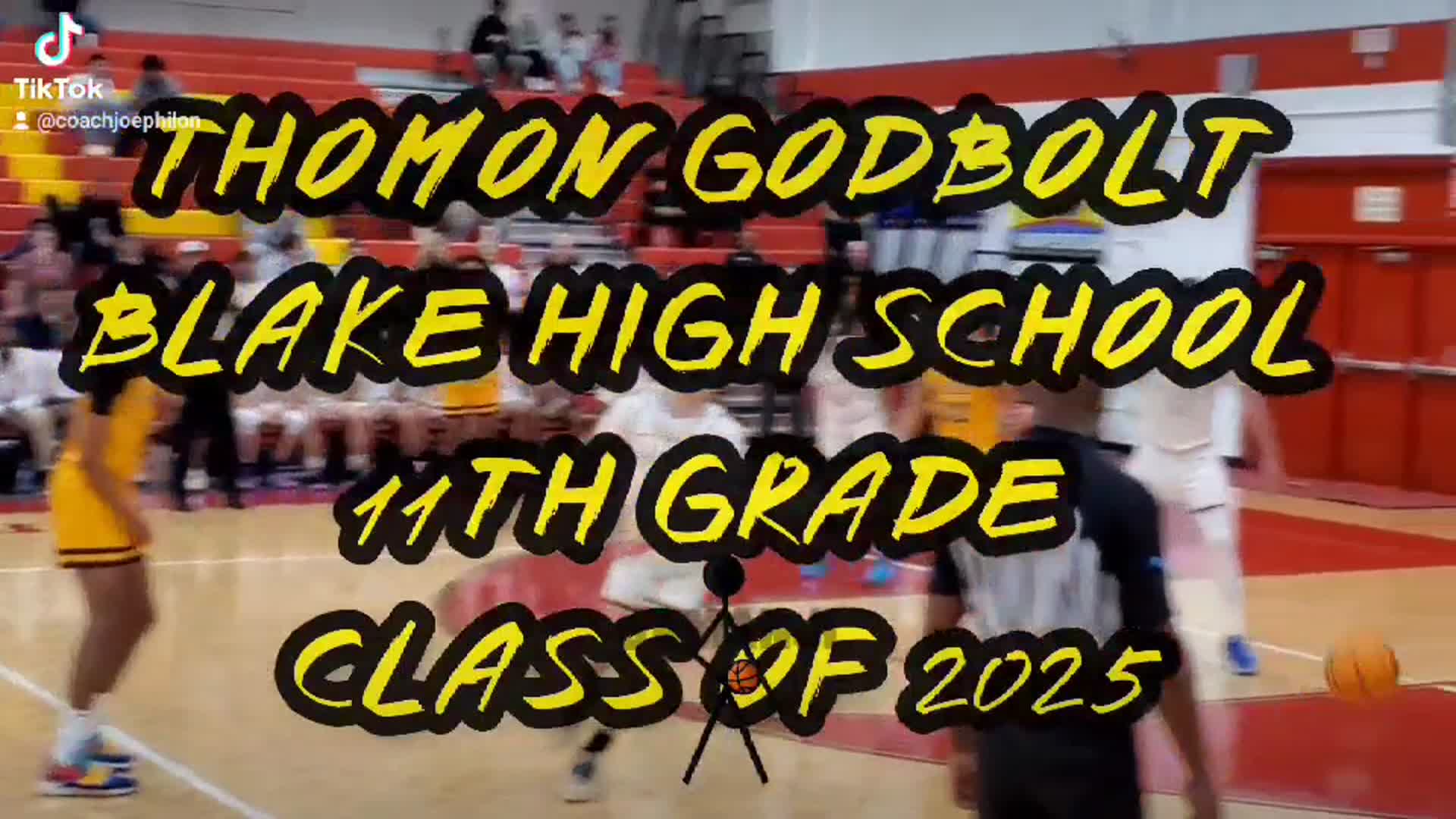 Thomon Godbolt 
Blake High School 
11th Grade 
Class of 2025