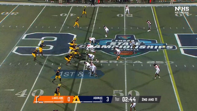 4-star Julius Jones made an unreal catch in the Florida 5A state title game.