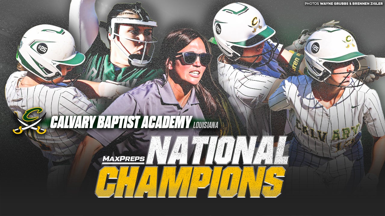 Calvary Baptist Academy of Louisiana is the 2026 MaxPreps National Softball Champions!