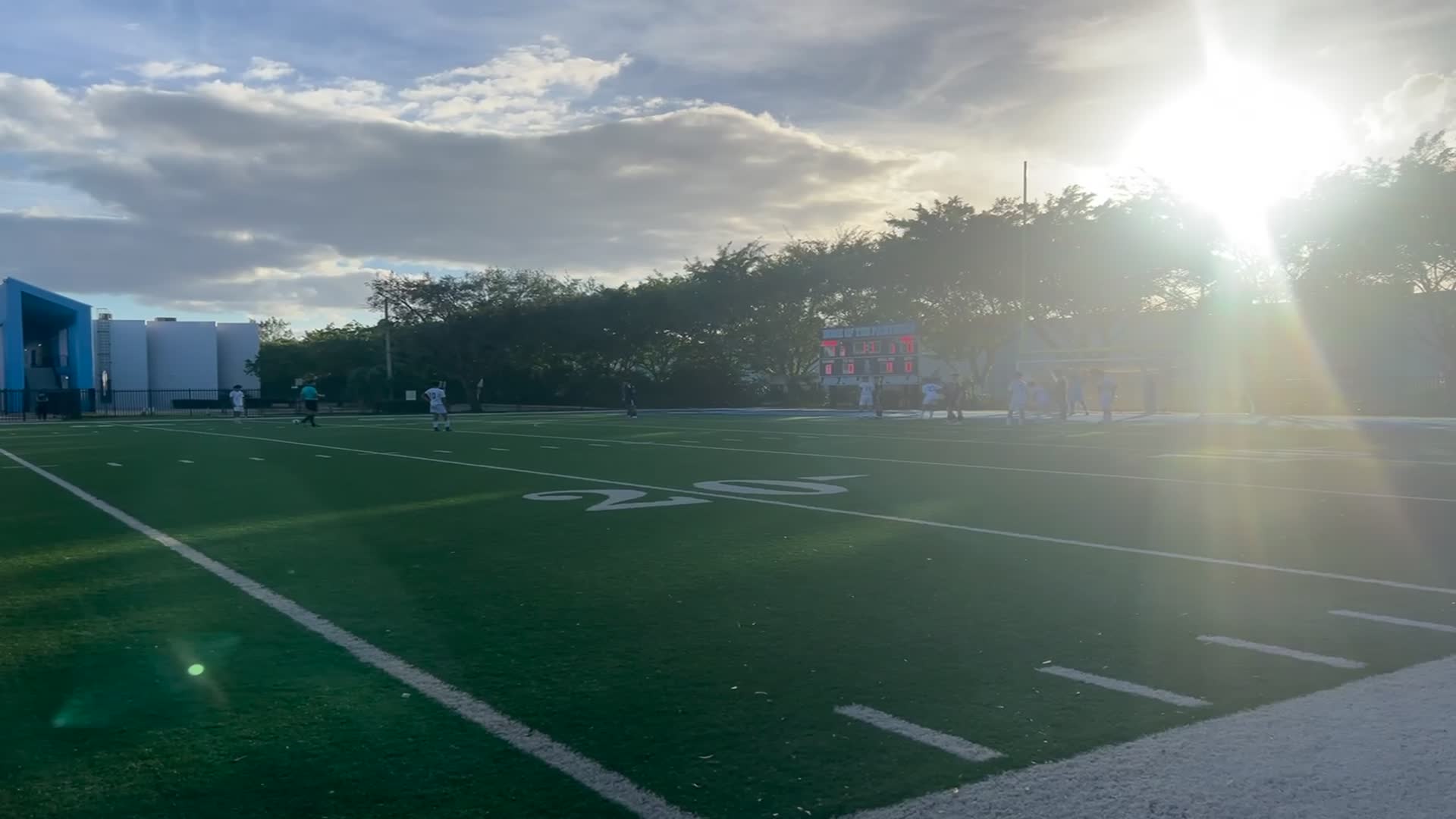 William's Free kick vs Somerset*