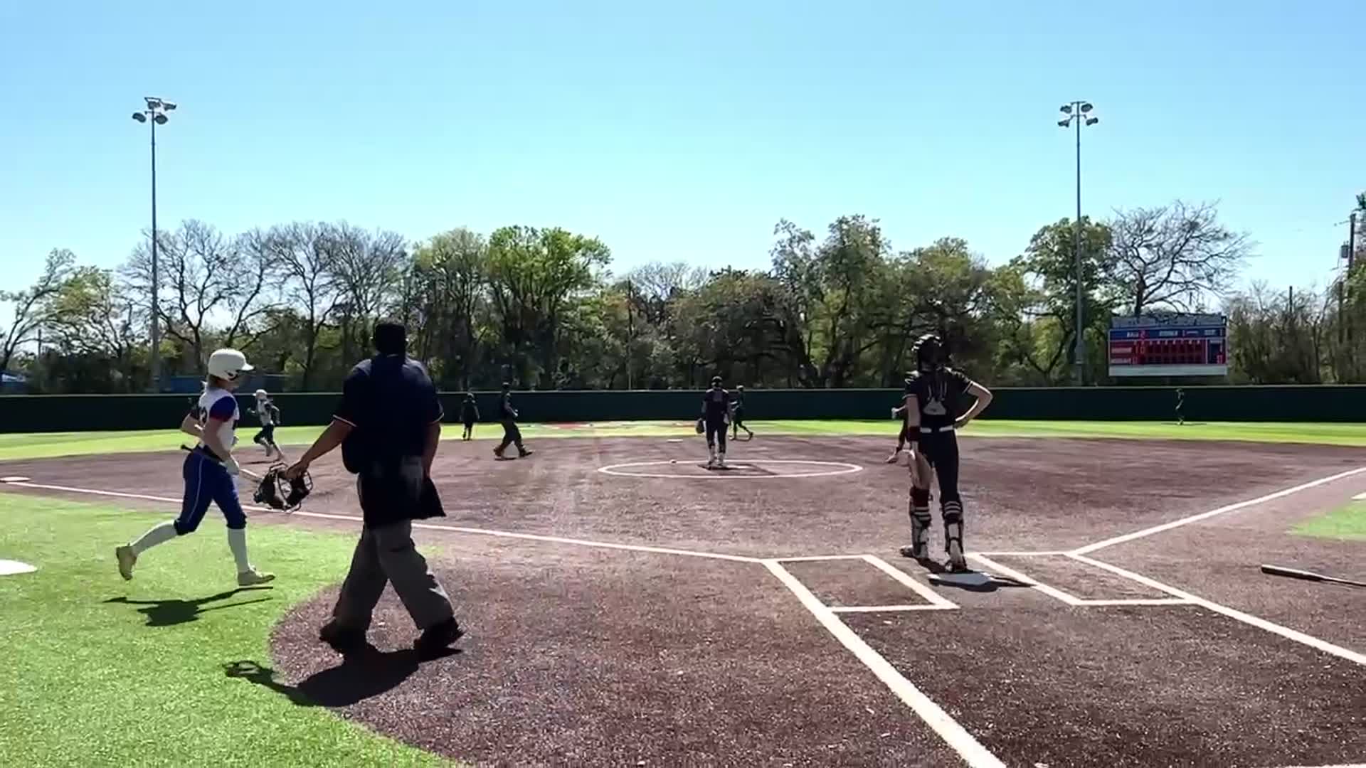 Caitlin Patterson (Freshman - '27) Two-Run Home Run Against Dripping Springs