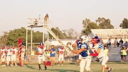 Spin move stiff arm touchdown