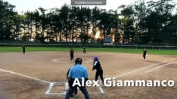 Alex Giammanco pitching against Soledad