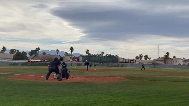 Tyler with a wipe out off speed pitch